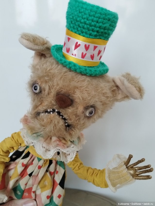 Новый наряд Лиззи — Игрушки в смешанной технике (мех и глина): Арт (фото 4)