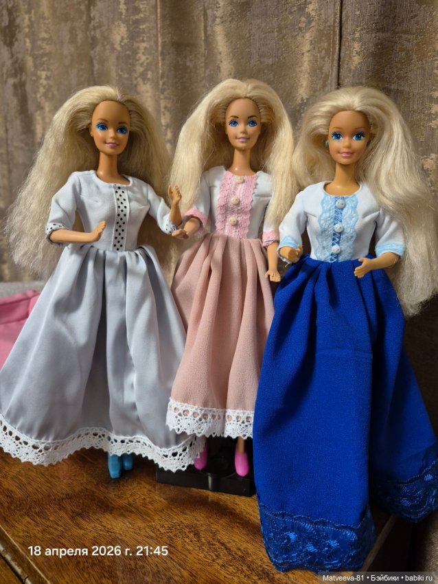 Барби и Кены в одежде моего пошива