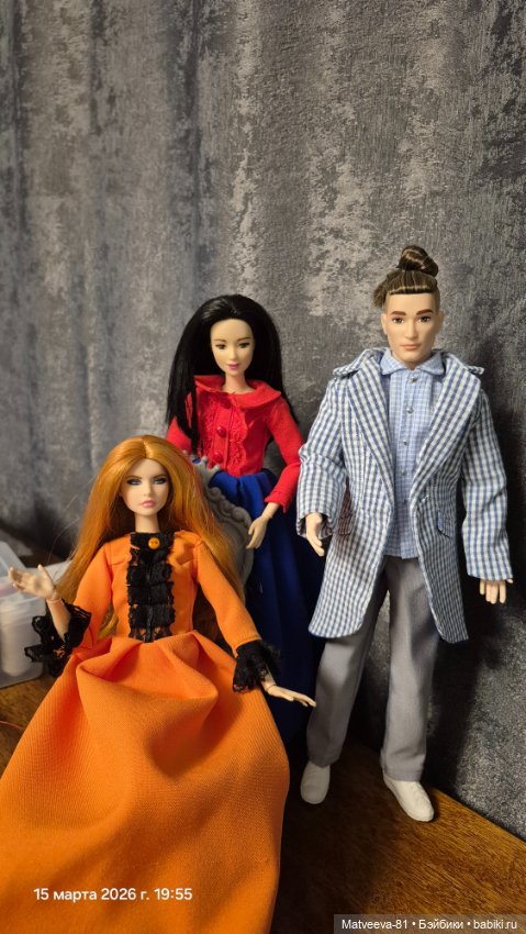 Барби и Кены в одежде моего пошива