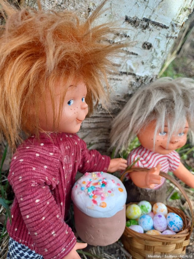 Как братья Колючкины Пасху отмечали