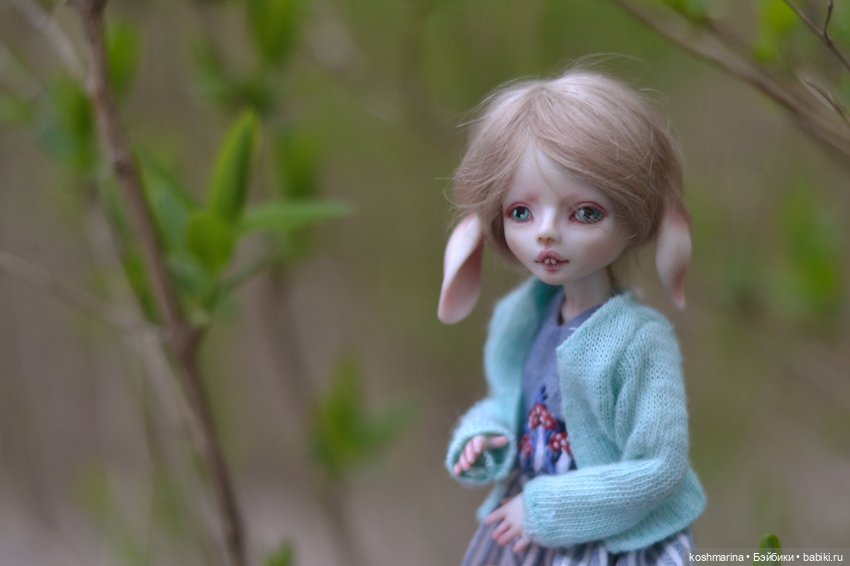 Заинька белая — Авторские куклы BJD (БЖД) у нас дома: фото (фото 7)
