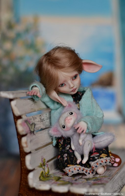 Заинька белая — Авторские куклы BJD (БЖД) у нас дома: фото