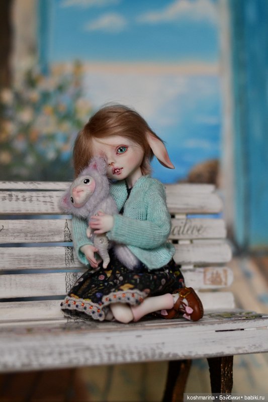 Заинька белая — Авторские куклы BJD (БЖД) у нас дома: фото