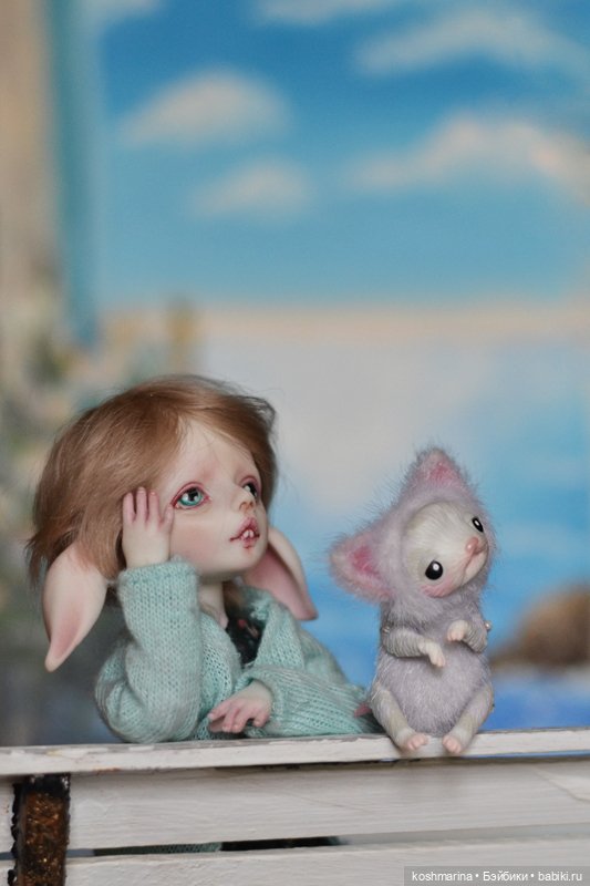 Заинька белая — Авторские куклы BJD (БЖД) у нас дома: фото