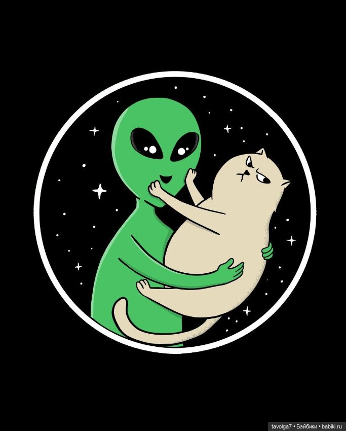 Ретро-футуристические космические Коты