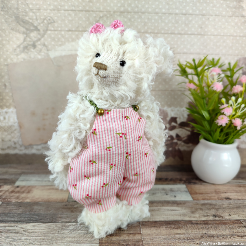 🌟 Знакомьтесь — очаровательная мишка Тедди по имени Мэйбл! 🌟 (фото 5)