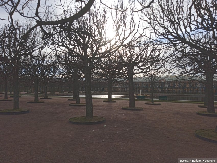 Петергоф в апреле 2026 с историческими справками