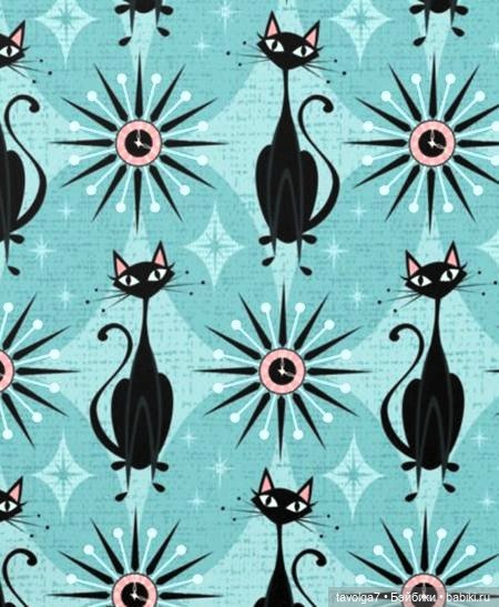 Ретро-футуристические космические Коты (фото 4)