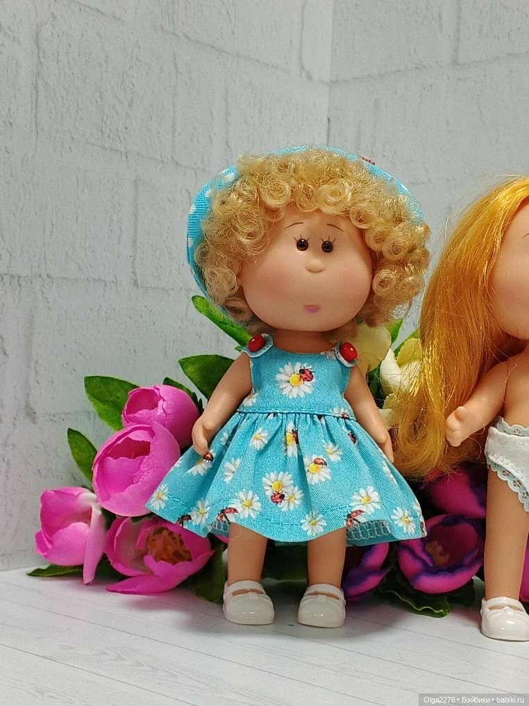 Часть 5. Наряжаем малявочку Мию 14 см