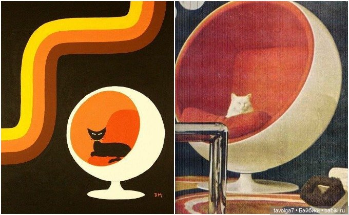 Ретро-футуристические космические Коты (фото 2)