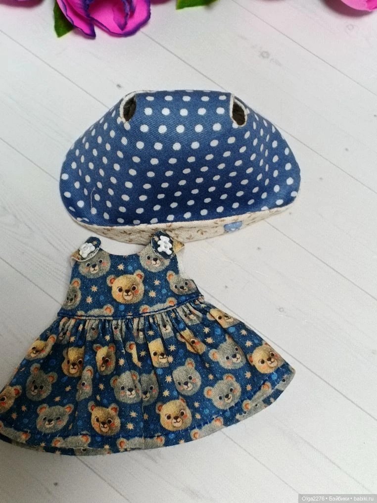 Часть 5. Наряжаем малявочку Мию 14 см