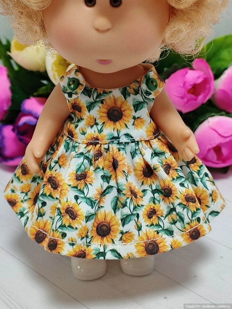 Часть 5. Наряжаем малявочку Мию 14 см