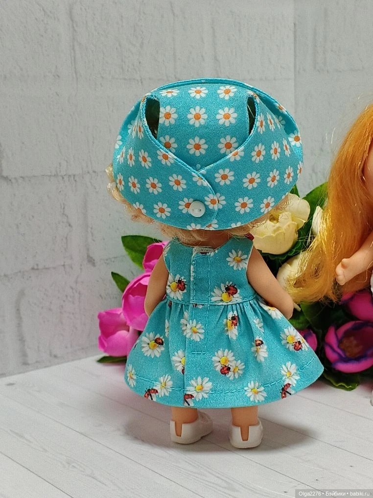 Часть 5. Наряжаем малявочку Мию 14 см