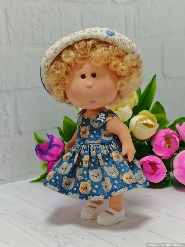 Часть 5. Наряжаем малявочку Мию 14 см