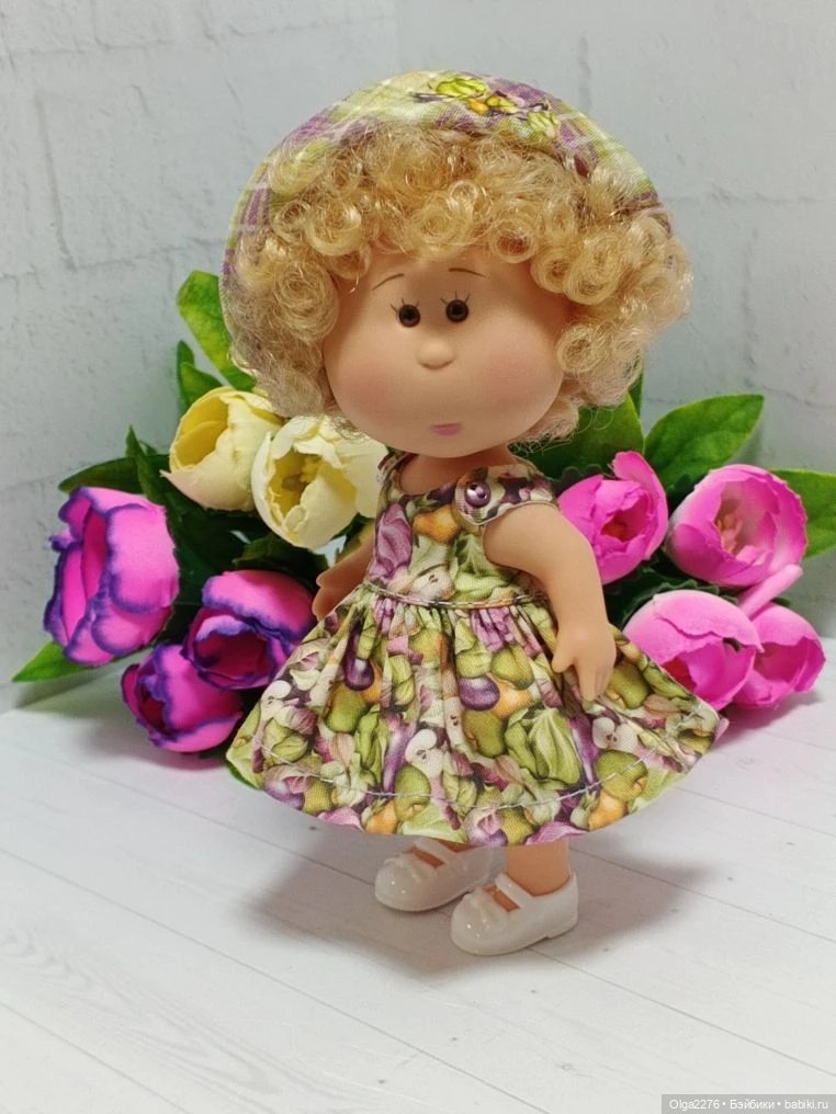 Часть 5. Наряжаем малявочку Мию 14 см