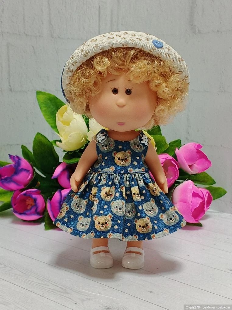 Часть 5. Наряжаем малявочку Мию 14 см