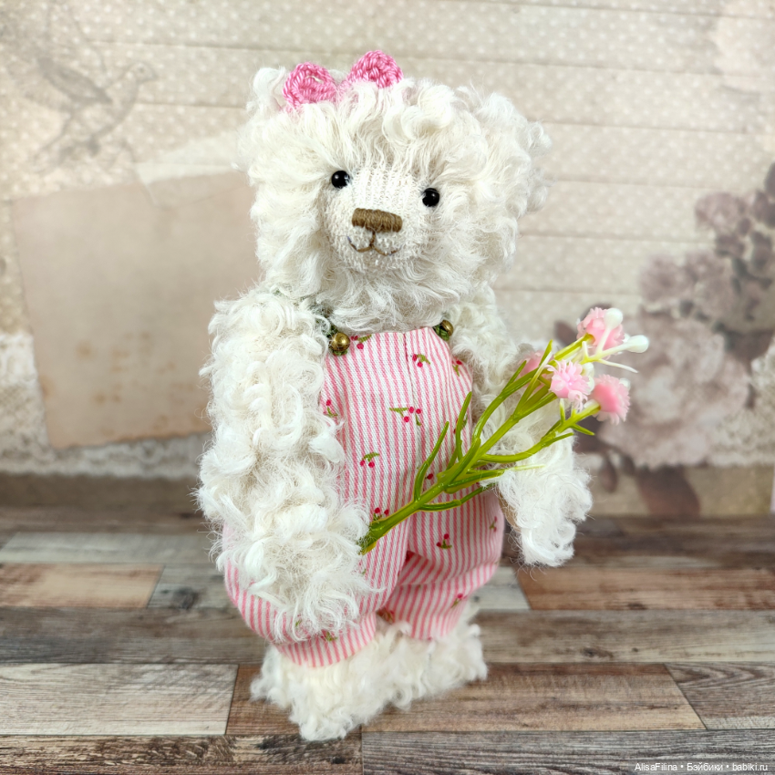 🌟 Знакомьтесь — очаровательная мишка Тедди по имени Мэйбл! 🌟 (фото 3)