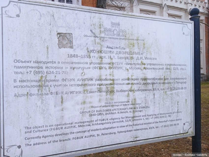 Дворцовые конюшни в Петергофе (фото 5)