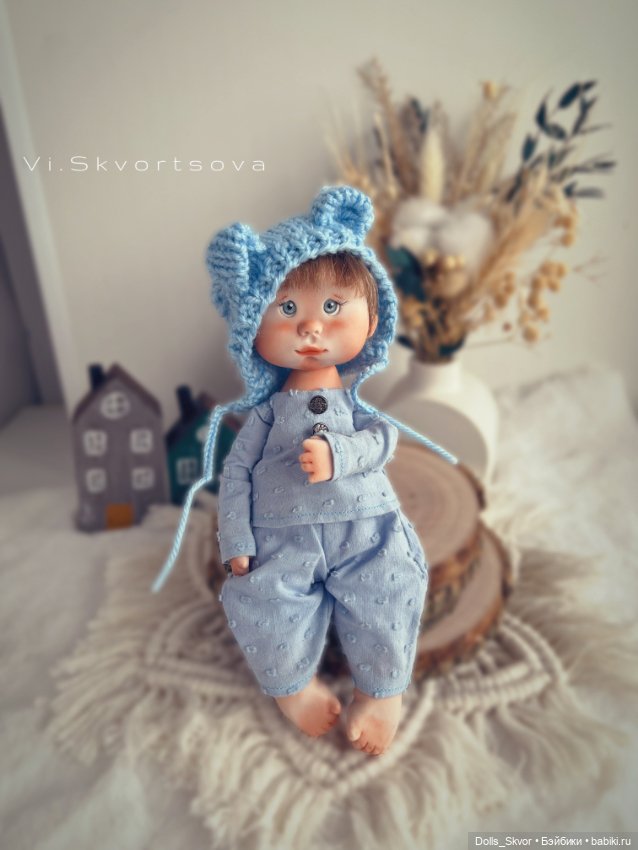 Мальчонка — Лепка авторских кукол: полимерная глина (фото 3)