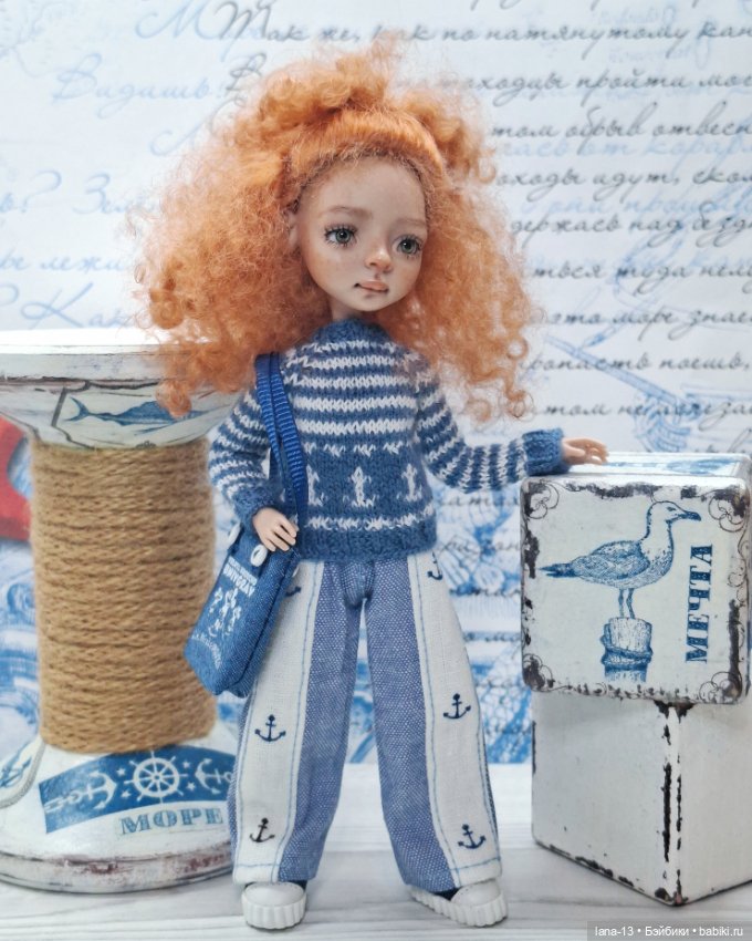 Море зовёт — Одежда и обувь для кукол своими руками: фото (фото 3)
