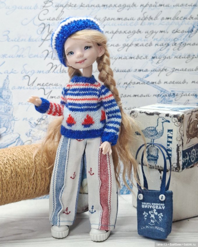 Море зовёт — Одежда и обувь для кукол своими руками: фото (фото 4)