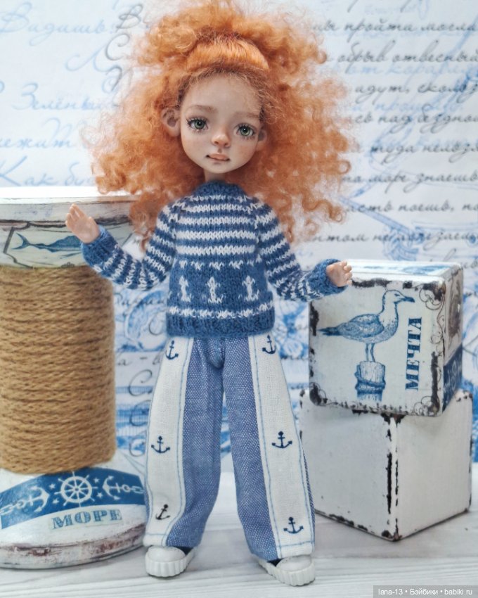 Море зовёт — Одежда и обувь для кукол своими руками: фото
