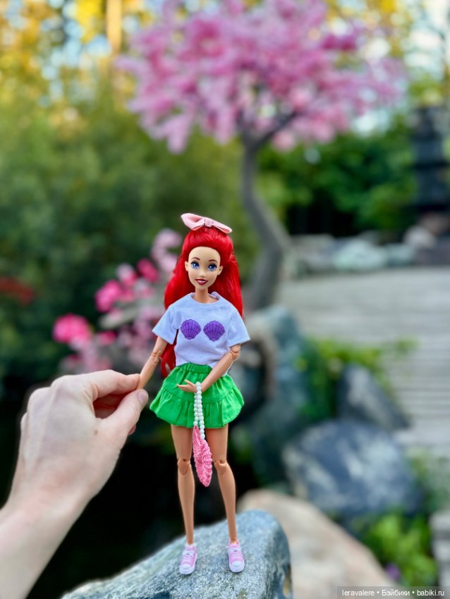 Цветение и Ариэль 🧜🏻‍♀️ — Куклы Disney Animators и Принцессы Диснея: Disney Store (фото 6)