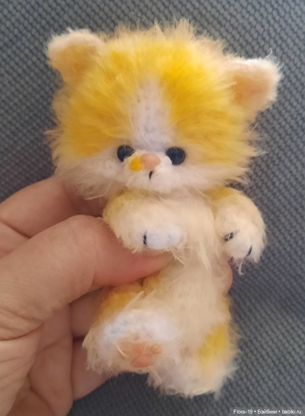 Котенок солнышко — Вязаные игрушки и амигуруми: крючком (фото 2)