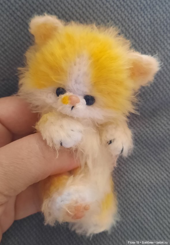 Котенок солнышко — Вязаные игрушки и амигуруми: крючком (фото 4)
