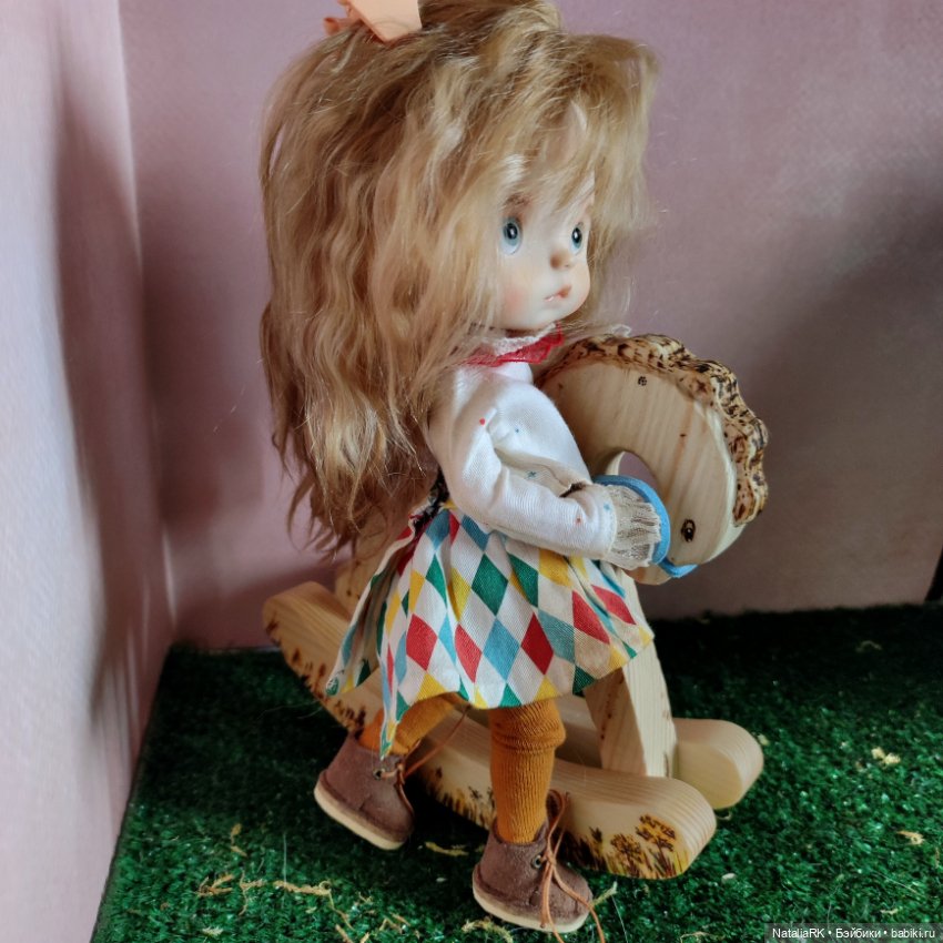 Невидимые лошадки — Авторские игрушки из дерева: резьба (фото 5)