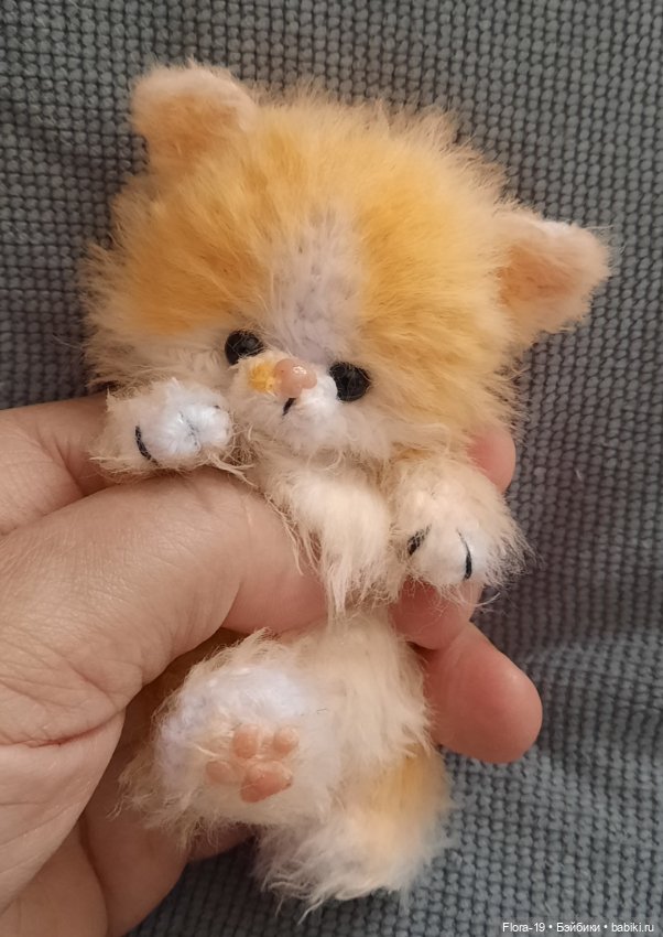 Котенок солнышко — Вязаные игрушки и амигуруми: крючком (фото 3)