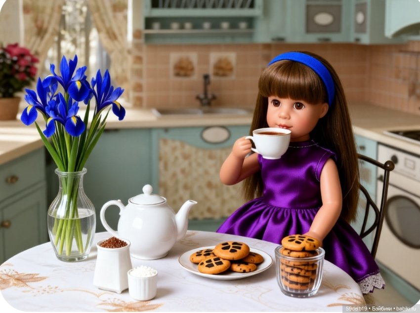 Куклы "рулят" на кухне — Коллекции игровых кукол (Playline): фото полок (фото 2)