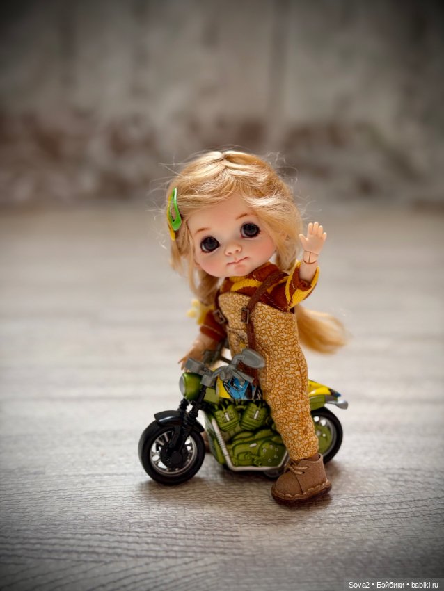 Моя Марусечка — Домашние фото авторских кукол: личные коллекции (фото 8)