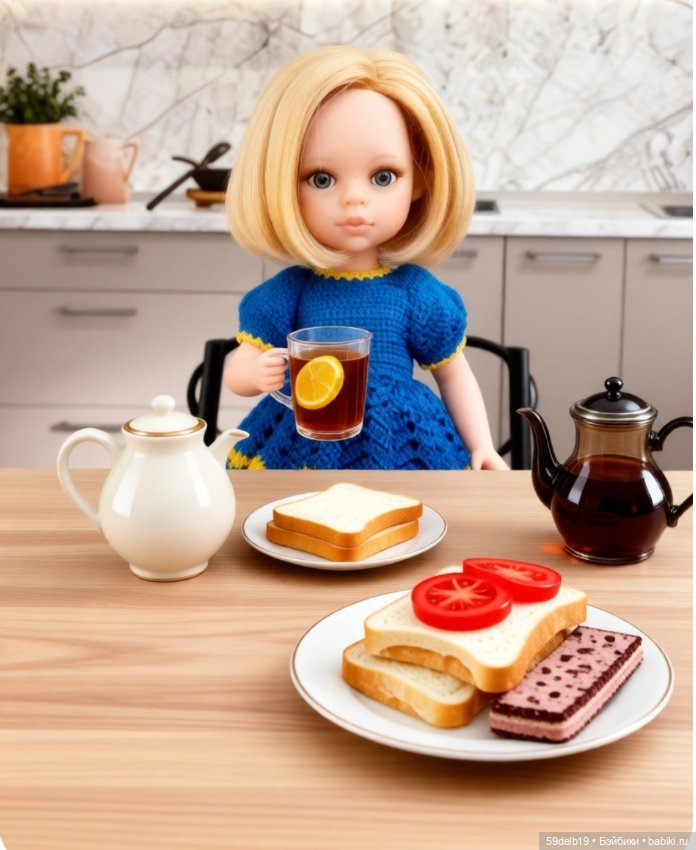 Куклы "рулят" на кухне — Коллекции игровых кукол (Playline): фото полок
