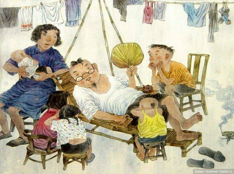 Магия простых моментов: теплый мир китайского художника Се Юсу (фото 2)