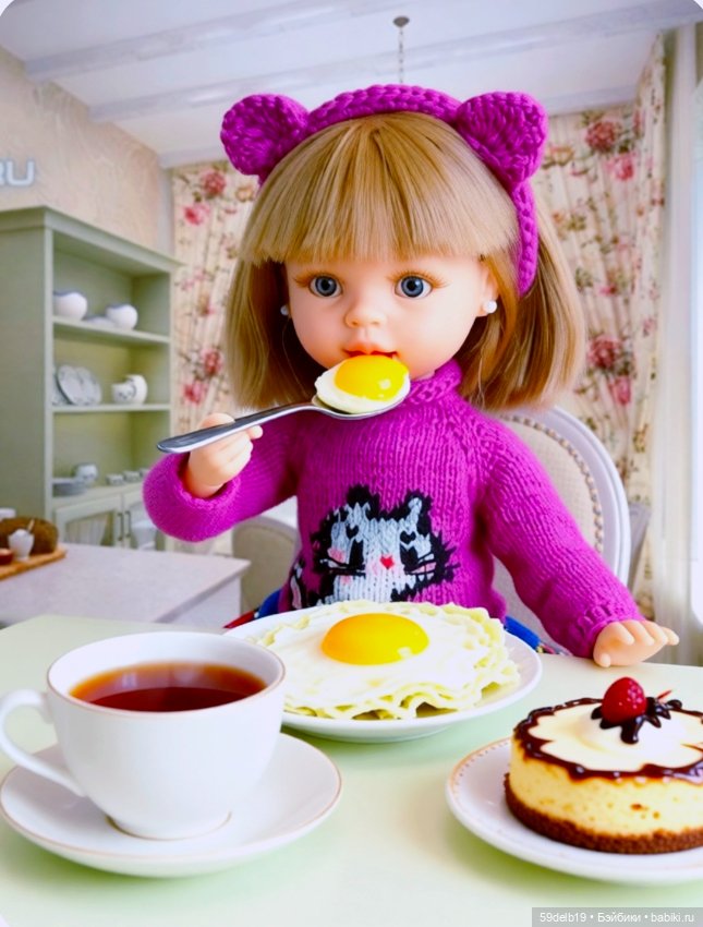 Куклы "рулят" на кухне — Коллекции игровых кукол (Playline): фото полок (фото 7)