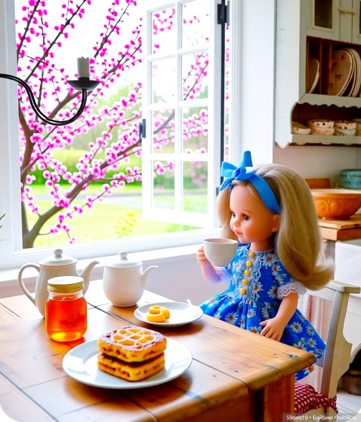 Куклы "рулят" на кухне — Коллекции игровых кукол (Playline): фото полок (фото 8)