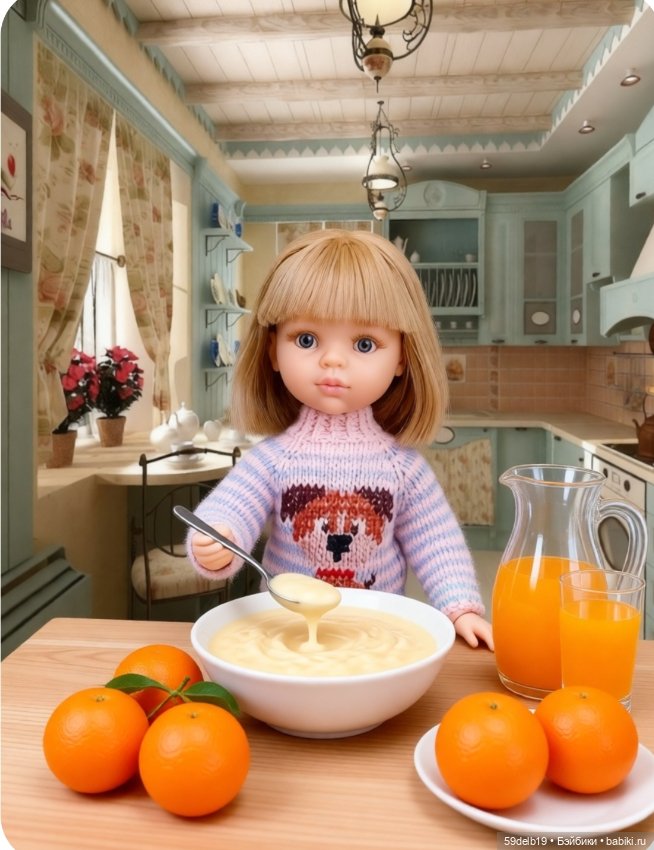 Куклы "рулят" на кухне — Коллекции игровых кукол (Playline): фото полок (фото 5)