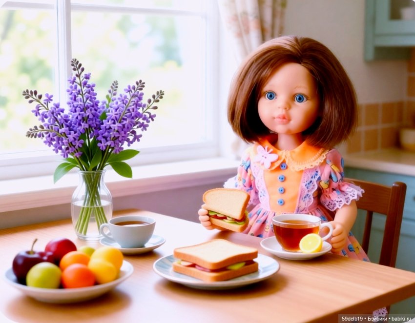 Куклы "рулят" на кухне — Коллекции игровых кукол (Playline): фото полок (фото 6)