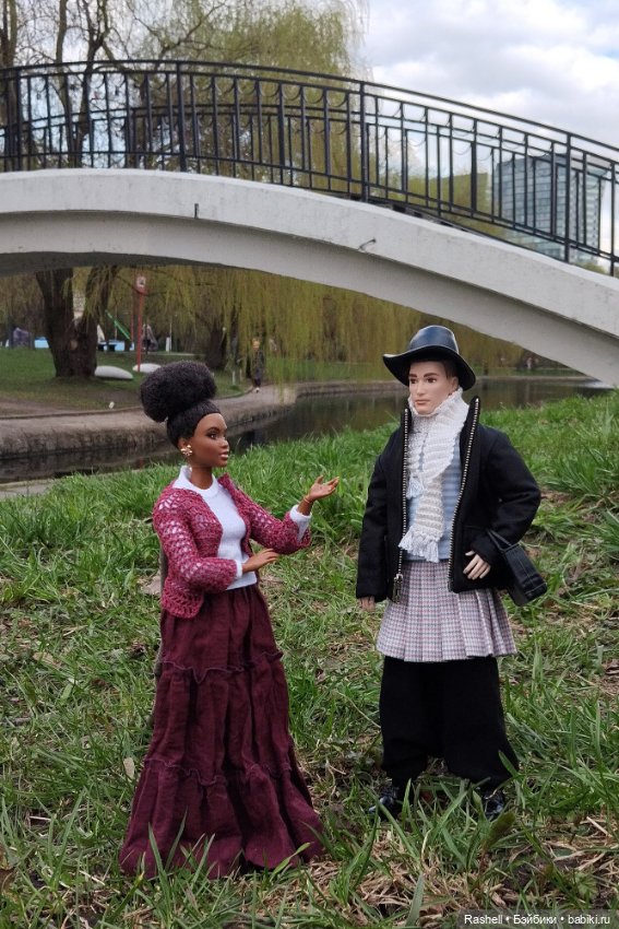 Леонард на весеннем променаде