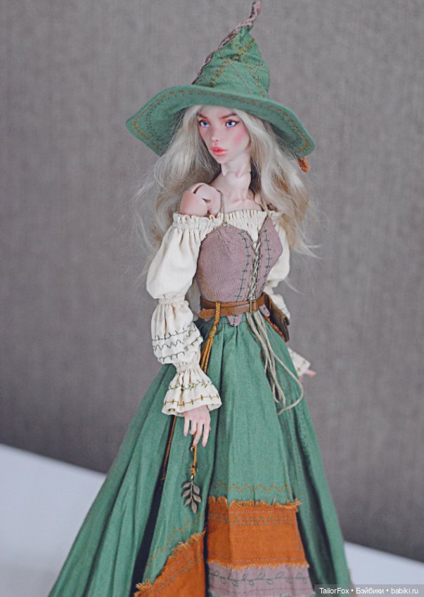 Комплект "Ведьма" для авторской БЖД куклы Химера (Chimera doll) (фото 7)