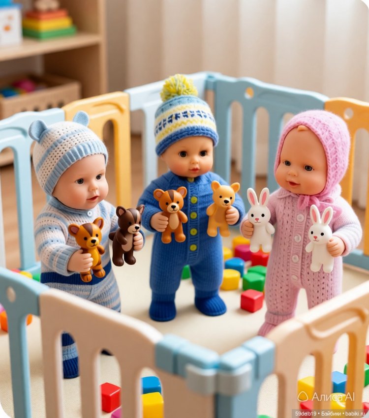 Детки-конфетки, кукольный детсад (фото 7)