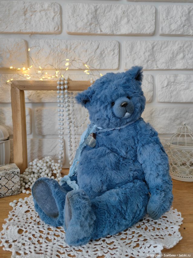 Василёк для объятий 🤗 — Авторские мишки Тедди и друзья: фото (фото 5)