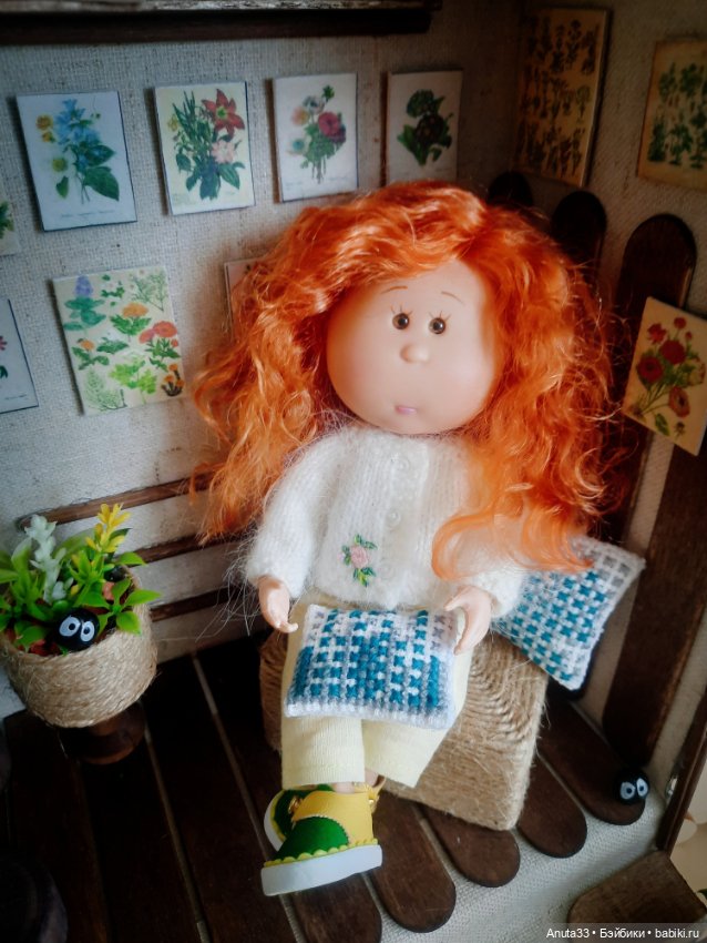 Рыжая Соня. (Мия 14 см) — Куклы с Алиэкспресс (Aliexpress): Китайские шарнирные (фото 2)