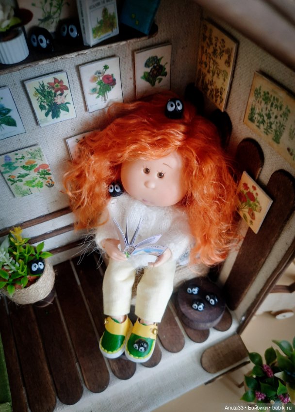 Рыжая Соня. (Мия 14 см) — Куклы с Алиэкспресс (Aliexpress): Китайские шарнирные (фото 4)