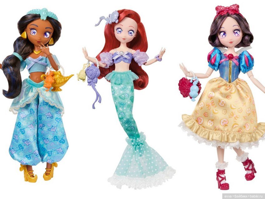 Первые фото коллекции Disney Princess Manga (2026)