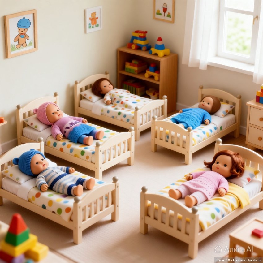 Детки-конфетки, кукольный детсад