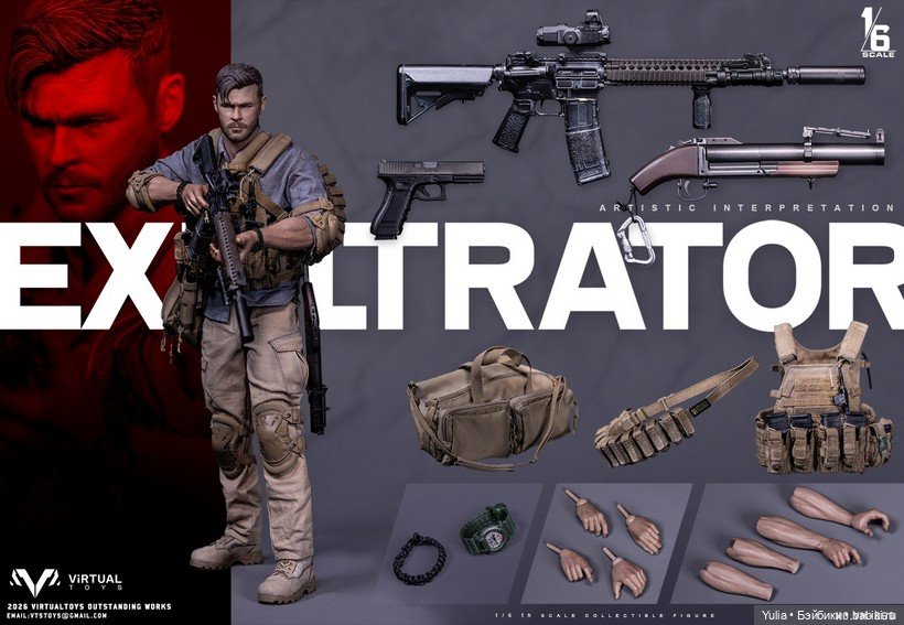 Тайлер Рейк от VTS Toys в масштабе 1/6 (фото 4)