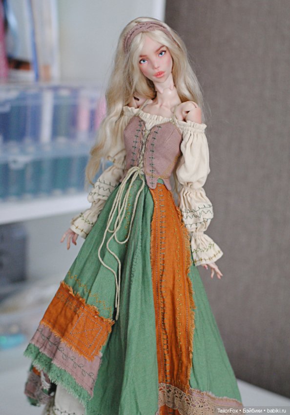 Комплект "Ведьма" для авторской БЖД куклы Химера (Chimera doll)