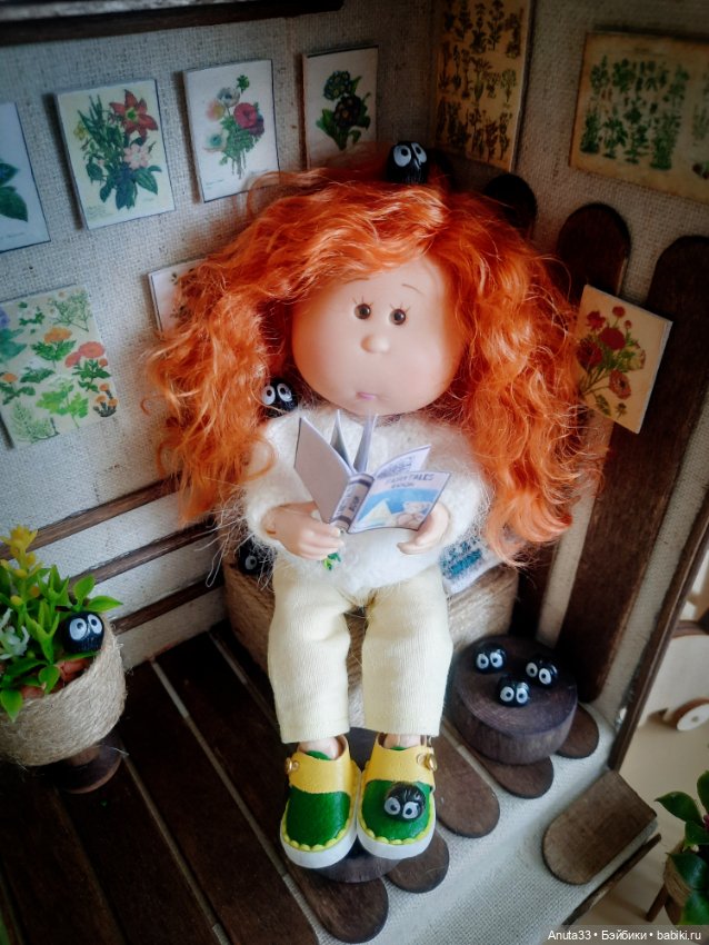 Рыжая Соня. (Мия 14 см) — Куклы с Алиэкспресс (Aliexpress): Китайские шарнирные (фото 5)